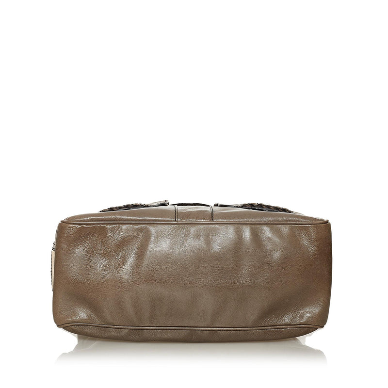 Valentino Histoire Leather Handbag (SHG-28944)