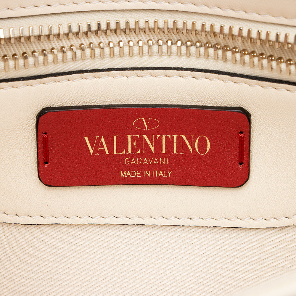 Valentino Lambskin Candystud Spike Wristlet (SHF-17342)