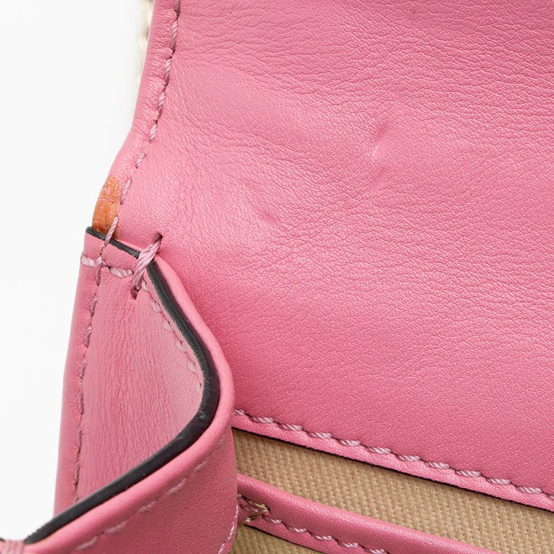Valentino Leather Glam Lock Mini Shoulder Bag (SHF-15221)