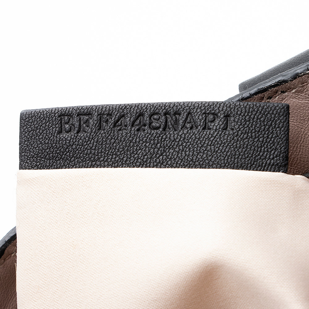 Valentino Leather Rockstud Open Medium Tote - FINAL SALE (SHF-21650)