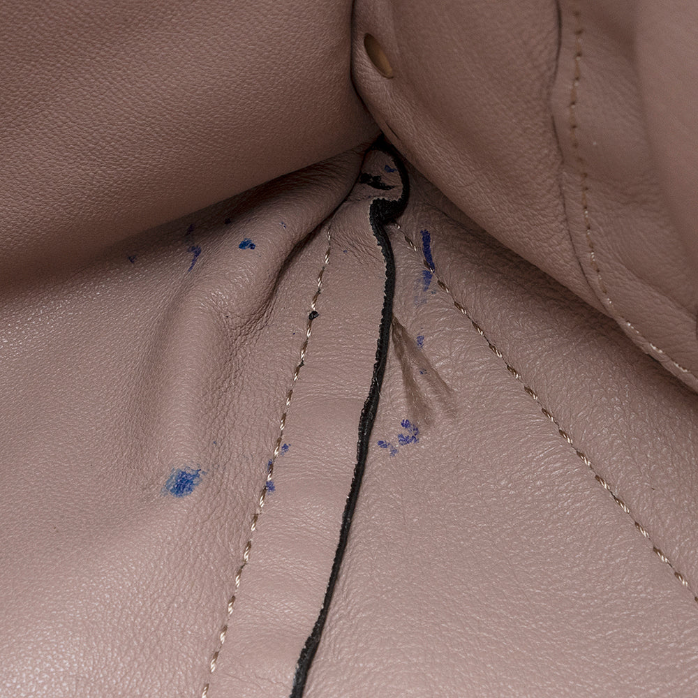 Valentino Leather Rockstud Open Medium Tote - FINAL SALE (SHF-21650)