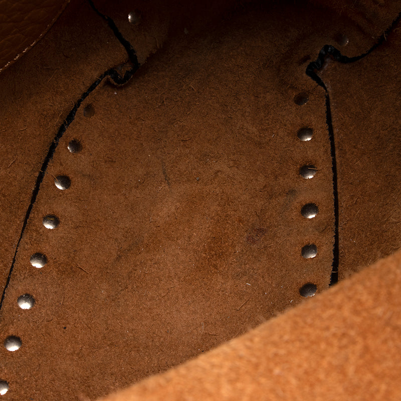 Valentino Leather Rockstud Messenger Bag (SHF-18945)