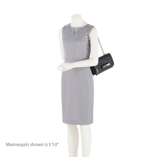 Valentino Leather Va Va Voom Shoulder Bag (SHF-19340)