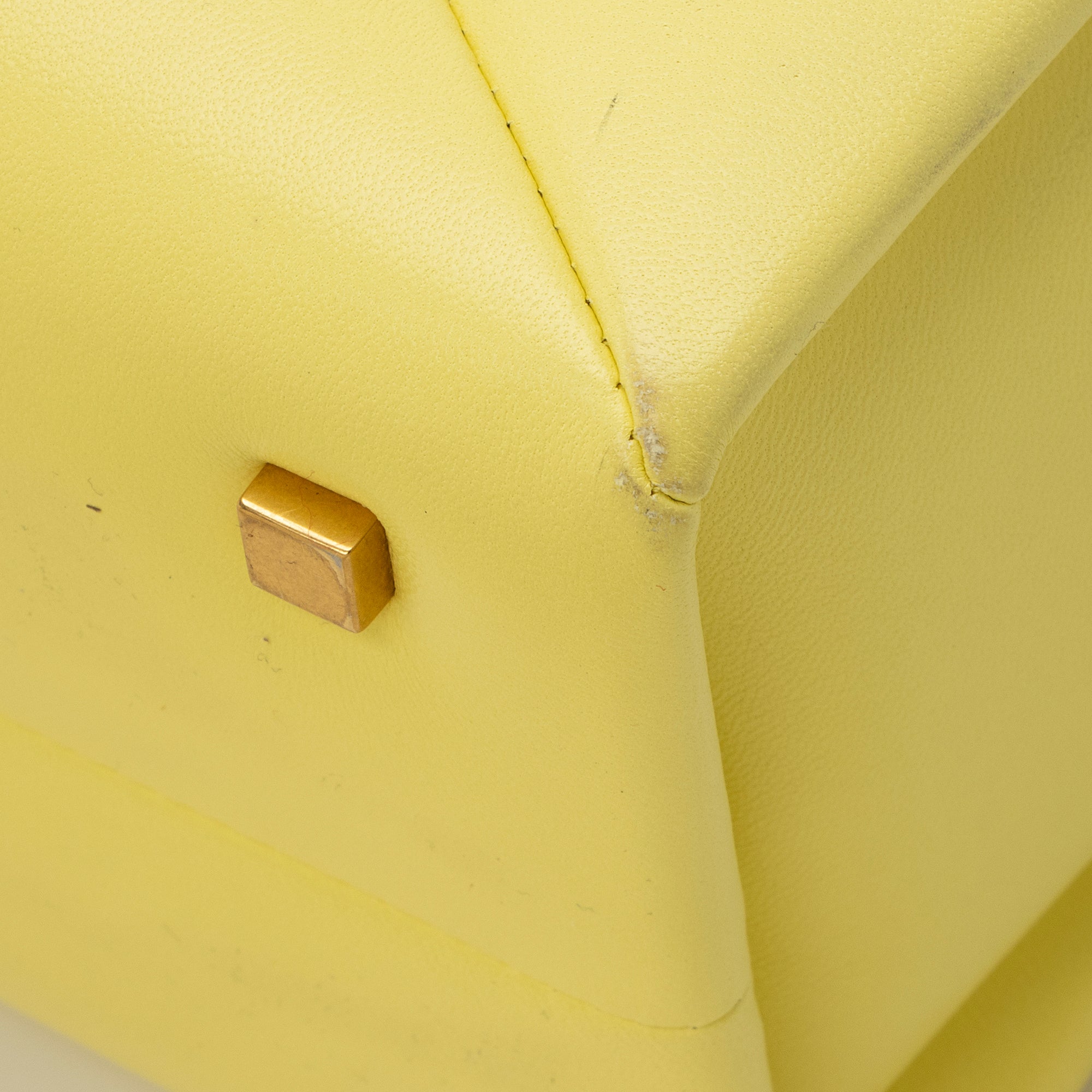 Valentino Nappa Leather One Stud Small Tote (SHF-22202)