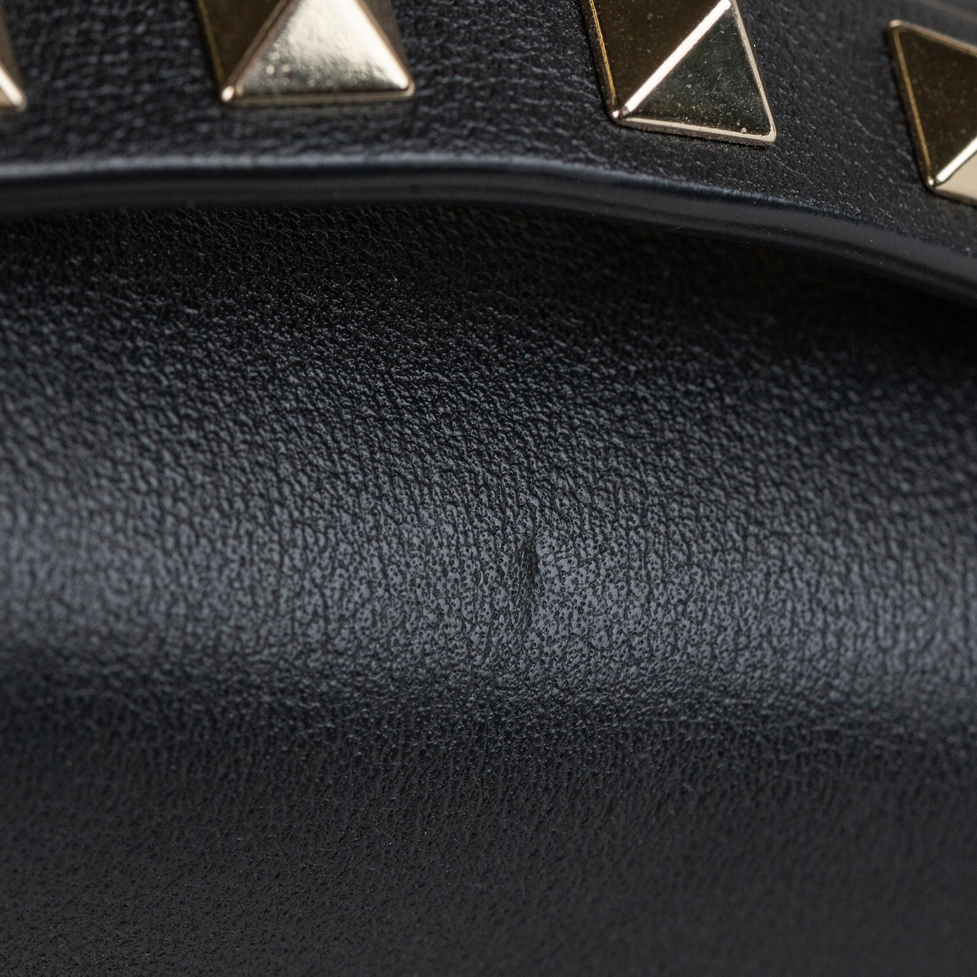 Valentino Rockstud Double Flap Satchel (SHG-34842)