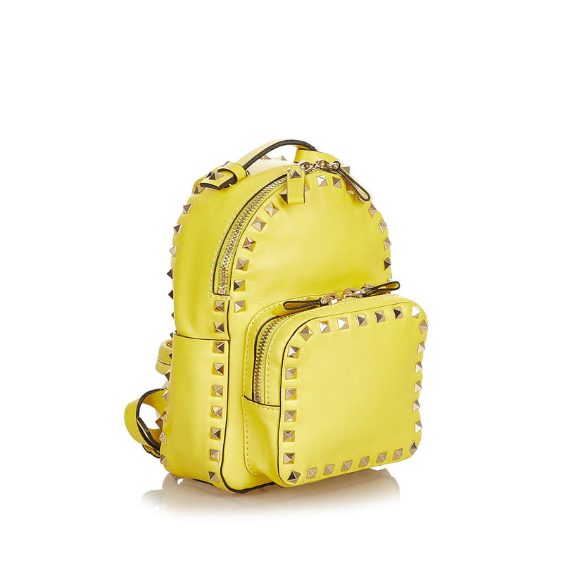 Valentino Rockstud Leather Backpack (SHG-26634)