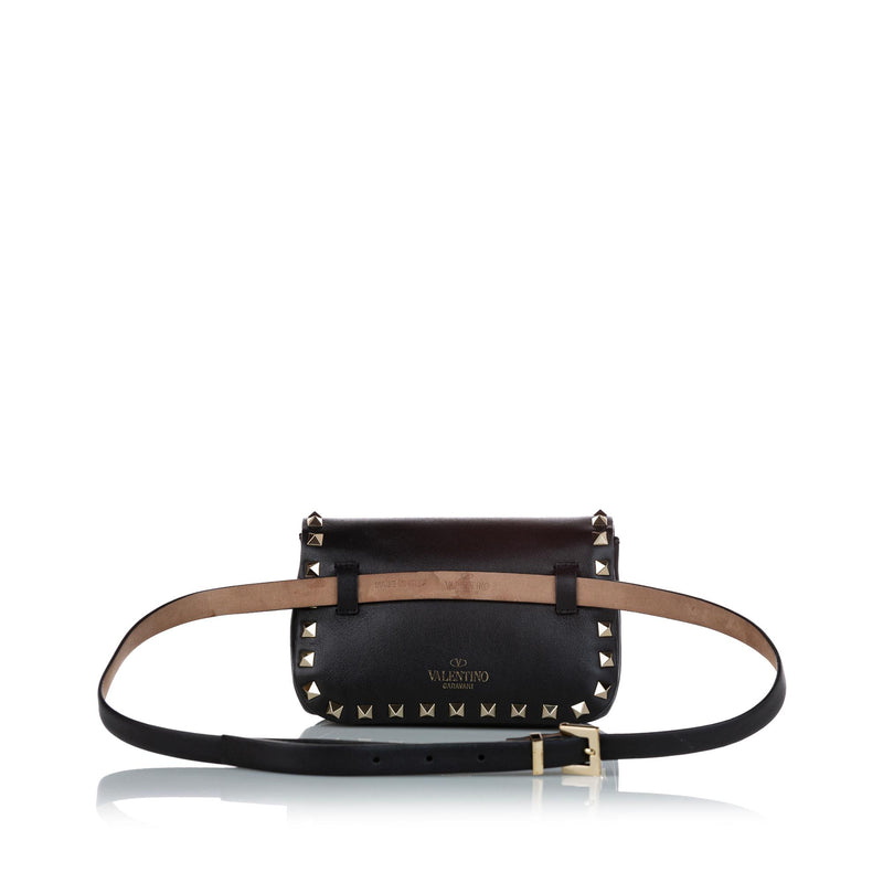 Valentino Rockstud Leather Belt Bag (SHG-28759)