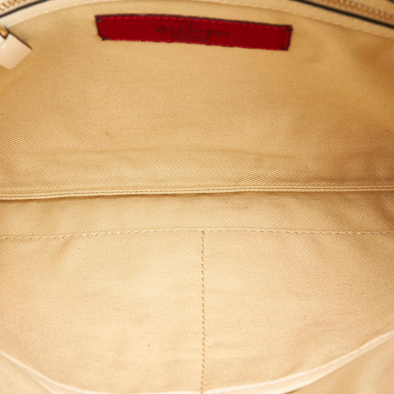 Valentino Rockstud Leather Clutch Bag (SHG-29236)