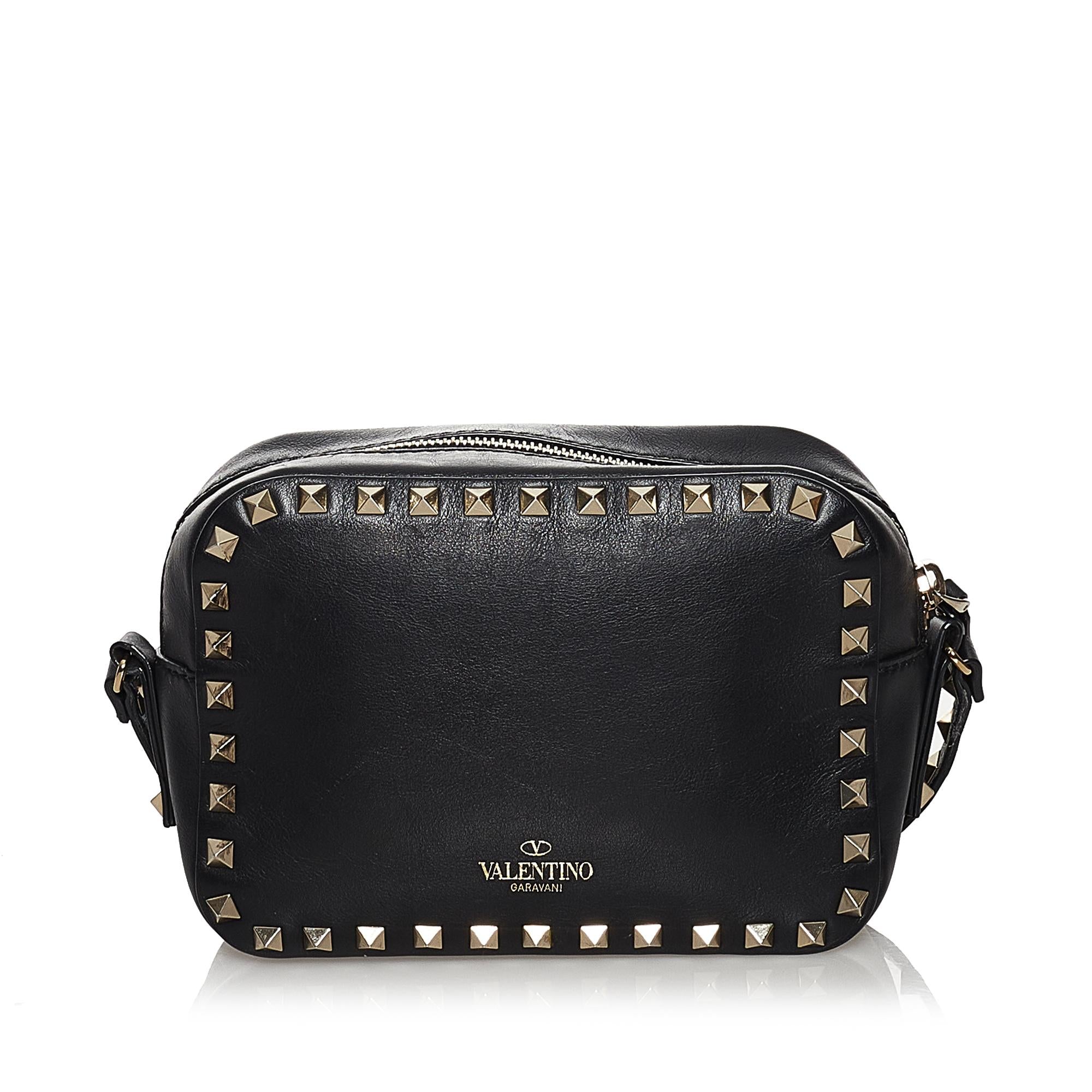 Valentino Rockstud Leather Crossbody Bag (SHG-33912)