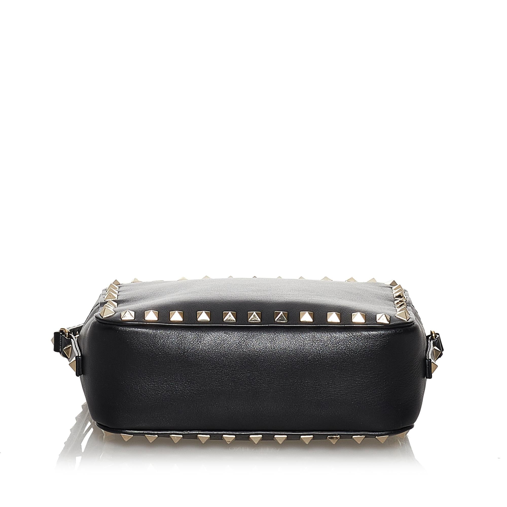 Valentino Rockstud Leather Crossbody Bag (SHG-33912)