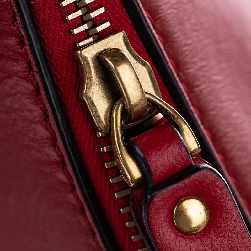 Valentino Rockstud Leather Satchel (SHG-11768)