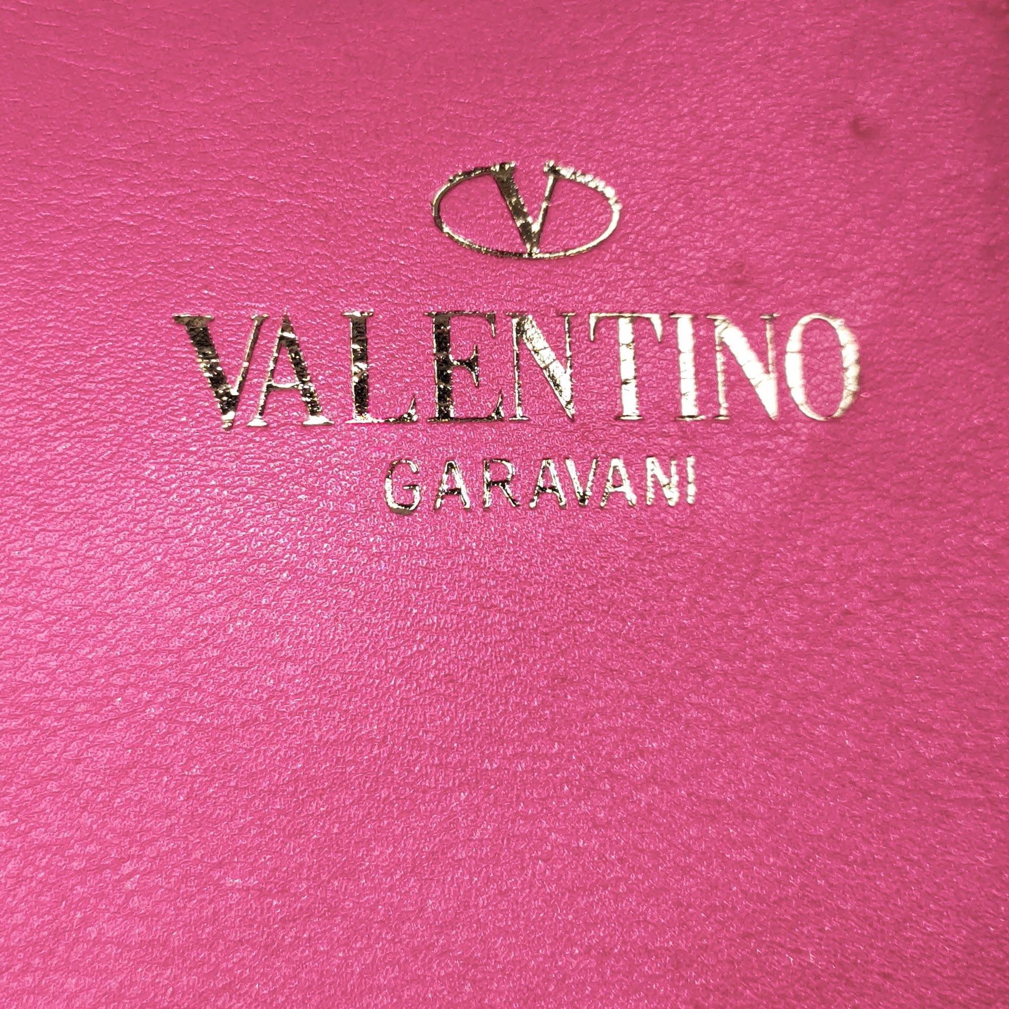 Valentino Rockstud Leather Satchel (SHG-35511)