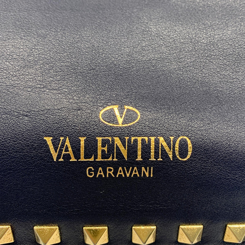 Valentino Rockstud Leather Satchel (SHG-37924)