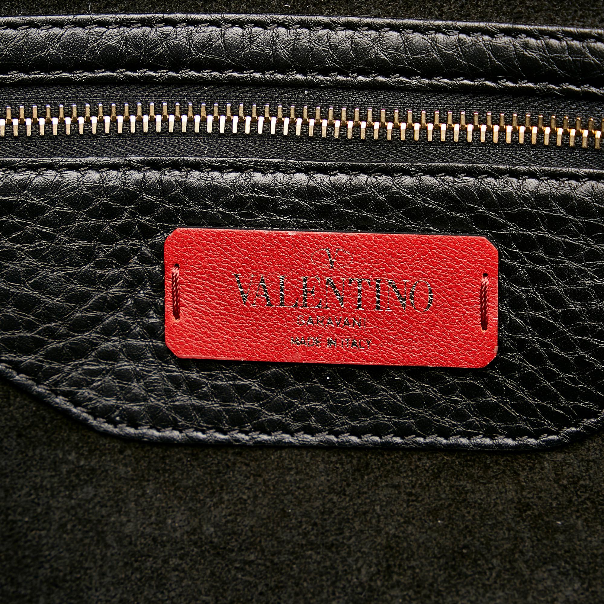 Valentino Rockstud Leather Tote Bag (SHG-28268)