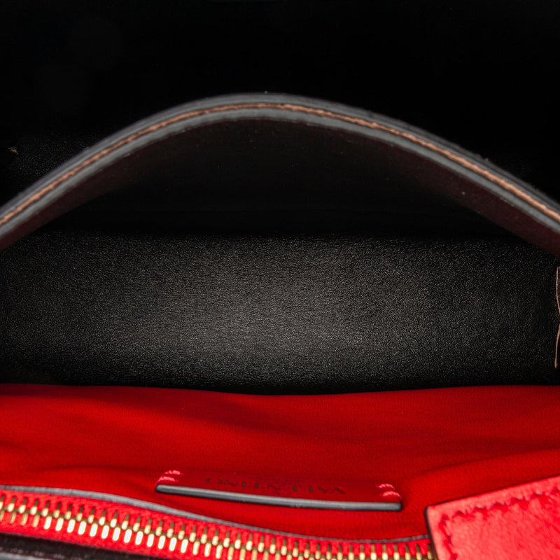 Valentino VRing Leather Shoulder Bag (SHG-26214)