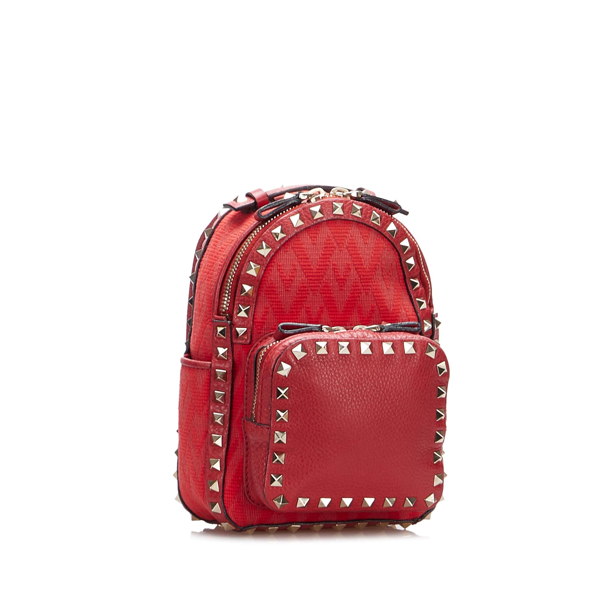 Valentino Viva Valentino Rockstud Backpack (SHG-eltTfT)
