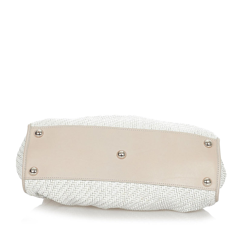 Valentino Woven Leather Handbag (SHG-23897)