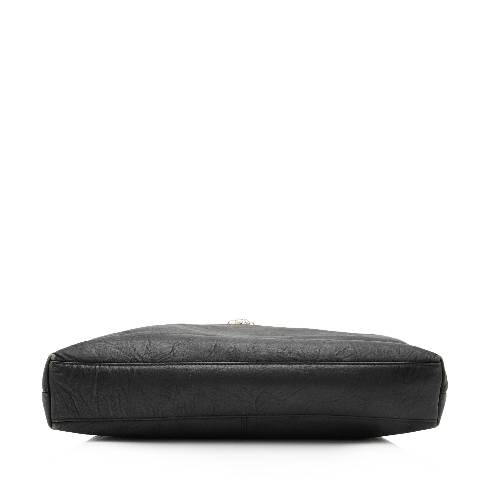 Versace Calfskin La Medusa Convertible Messenger Tote (SHF-XAvM3m)