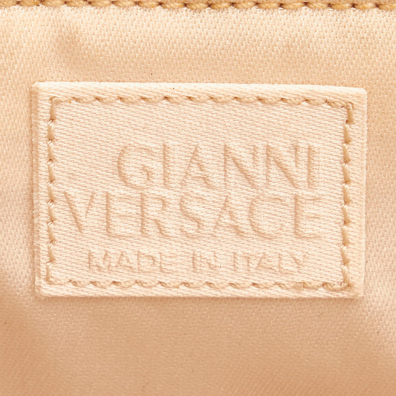 Versace Printed Leather Shoulder Bag (SHG-27152)