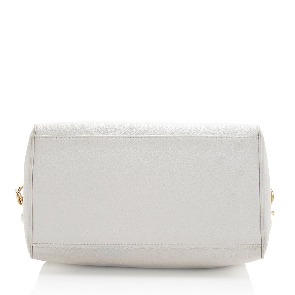 Versace Saffiano Calfskin Palazzo Duffle Bag (SHF-19291)