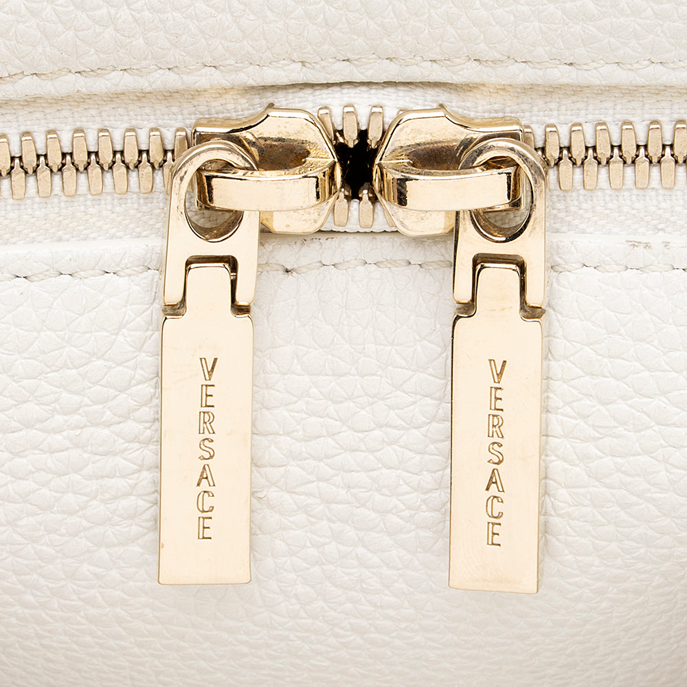 Versace Saffiano Calfskin Palazzo Duffle Bag (SHF-19291)